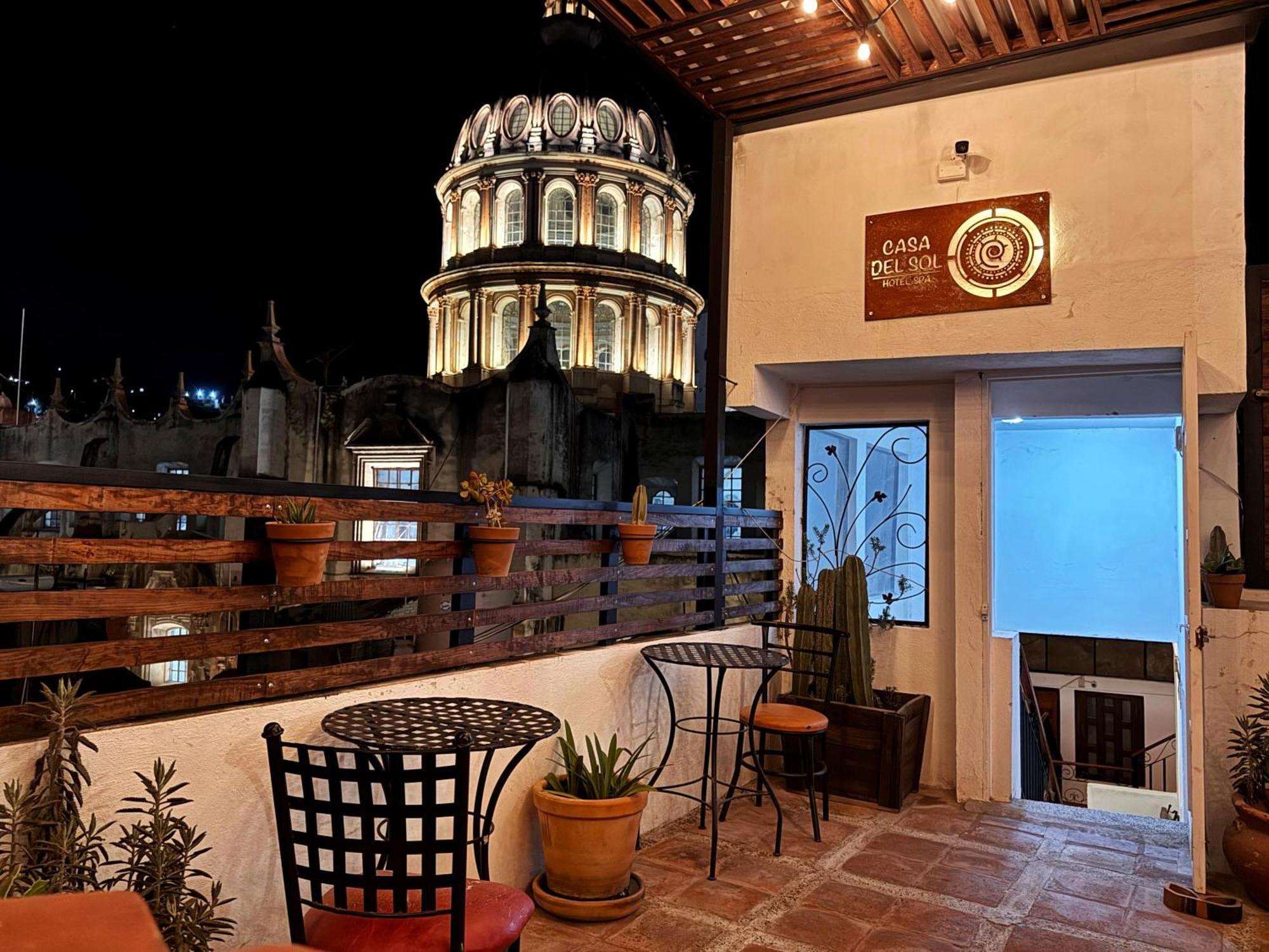 Hotel Spa Casa Del Sol غواناخواتو المظهر الخارجي الصورة